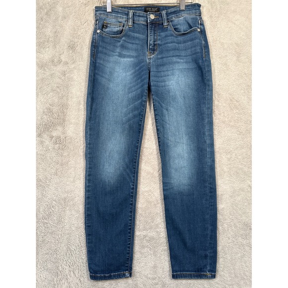 Judy Blue Denim - Judy Blue Relaxed Fit Jeans Womens 7/28 (29x27)Dark Wash Denim Pants JB82103